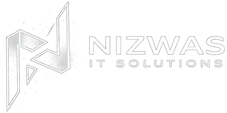 Nizwas Official Logo White