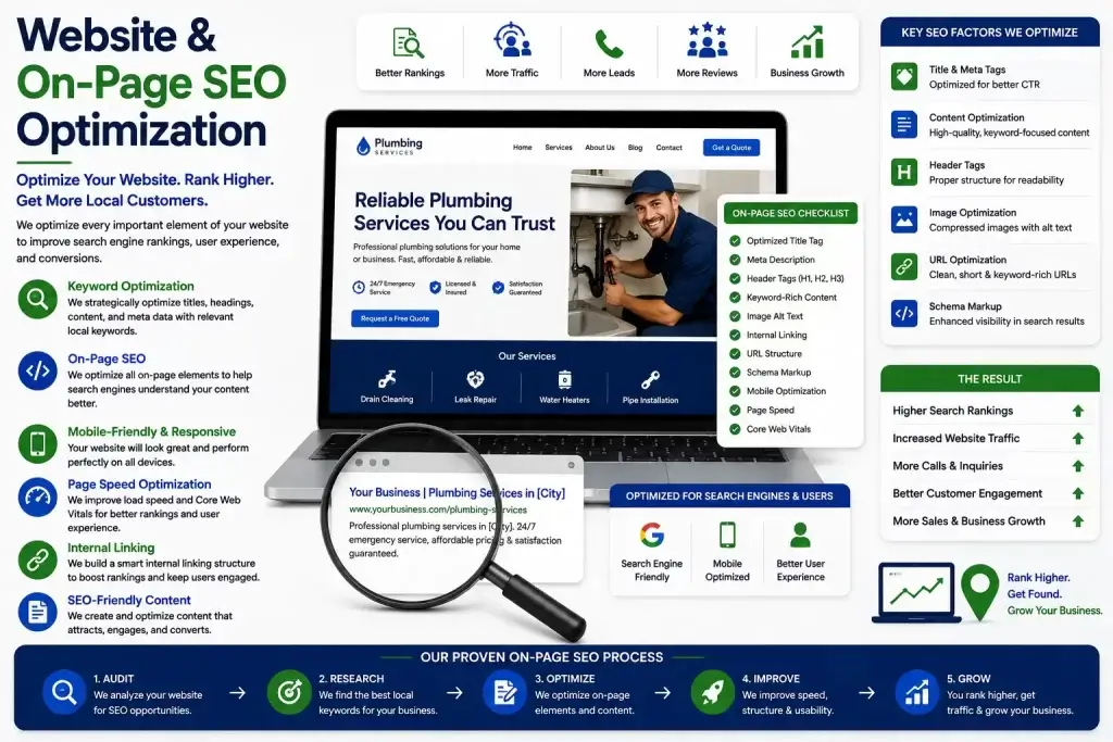 Local SEO 15 Website & On-Page SEO Optimization 