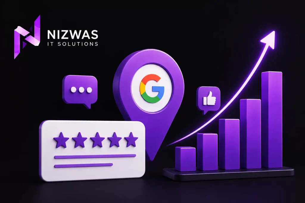 Home- Digital marketing & web development company 10 How Many Google Reviews Do You Need to Rank in 2026 Nizwas it Solutions
