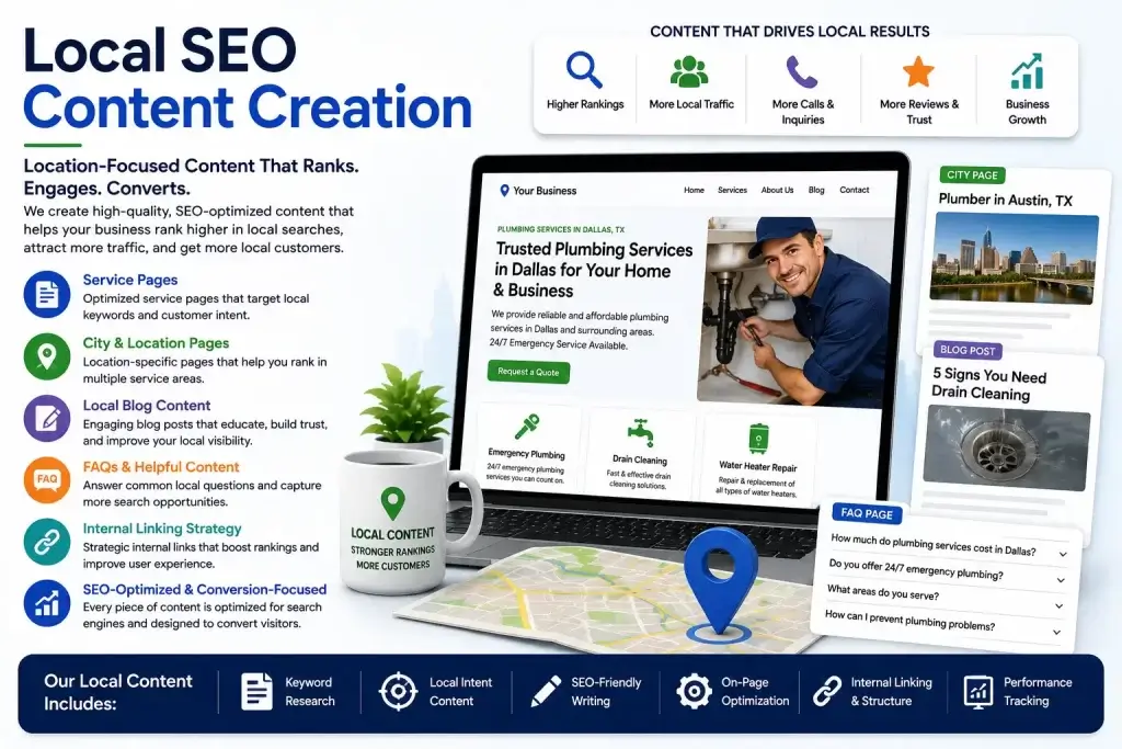 Local SEO 11 Local SEO Content Creation 
