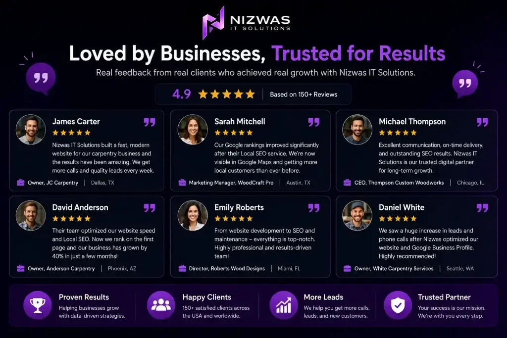 Local SEO for Carpenters in the USA: The Complete Guide to Getting More Local Leads in 2026 4 Review of local carpenters