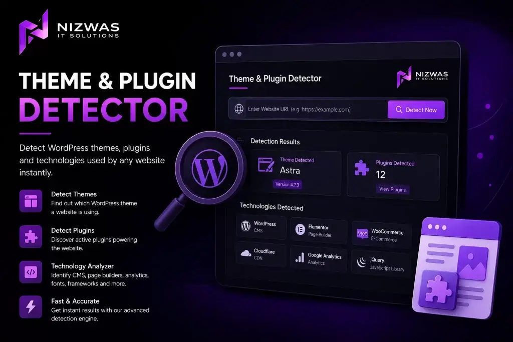 Theme & Plugin Detector