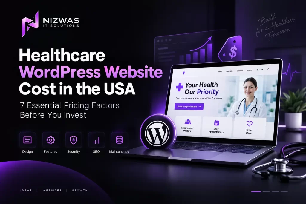 New Home page 83 Healthcare WordPress Website Cost in the USA 7 Essential Pricing Factors Before You Invest