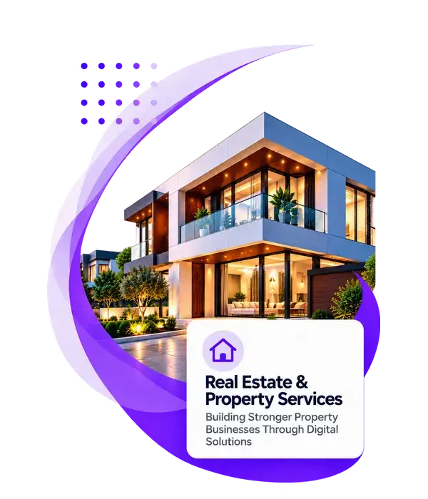 Real Estate & Property Services 1 Luxury Villa Real Estate Banner